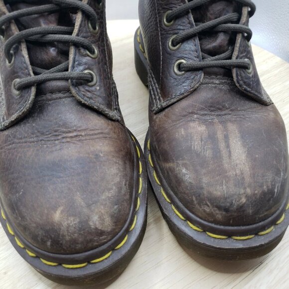 Dr. Martens Doc’s Boots 1460 Pascal leather Women’s Size US 5 brown - Picture 6 of 9